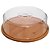 Porta Bolo Bambu Com Tampa 28cm Ecokitchen Class Home - Imagem 10