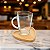 Caneca De Vidro Coração 240ml + Pires De Bambu Coração 12,5 Cm - Imagem 8