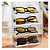 Organizador 4 Gavetas Divisórias + Porta Oculos Acrilico Transparente - Imagem 3