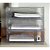 Kit 2 Organizador Gaveta Divisória Roupa Calçado Acrilico Transparente - Imagem 3