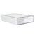 Kit 2 Organizador Gaveta Divisória Roupa Calçado Acrilico Transparente - Imagem 7