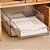 Kit 2 Organizador Gaveta Divisória Roupa Calçado Acrilico Transparente - Imagem 2