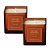 Kit 2 Vela Aromática Laranja Vermelha 100g Paramount - Imagem 1
