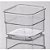 Organizador Diamond Modular 7,5x5,2cm Multiuso - Imagem 4