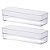 Kit 2 Organizador Modular 22cm Paramount Diamond Gavetas Talheres - Imagem 1