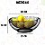Fruteira Centro De Mesa Decorativo Em Metal 30x14cm Preto - Imagem 3
