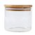 Pote Hermético C/ Tampa De Bambu 250 Ml Vidro Borossilicato - Imagem 1
