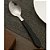6 Colher De Mesa Inox Tramontina Leme Preto - Imagem 2
