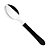 12 Colher De Mesa Inox Tramontina Leme Preto - Imagem 4