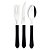 Kit Restaurante 36 Talheres Tramontina 12 Garfos + 12 Facas + 12 Colheres - Imagem 1