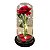 Luminária Rosa Encantada A Bela E  A Fera 24x12cm Disney - Imagem 8