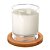 Kit Porta Copos Redondos De Bambu – 6 Peças Elegantes Para Mesa Ou Bar - Imagem 1