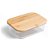 Kit 2 Pote Hermético Vidro Tampa De Bambu 1040ml - Imagem 7