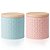 Kit 2 Lata Biscoito Organizador Decorativo Metal - Imagem 8