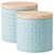 Kit 2 Lata Biscoito Organizador Decorativo Metal - Imagem 5