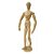 Boneco Madeira Flexível E Articulado 30cm - Imagem 5