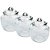 Kit 3 Porta Condimento De Vidro Cozinha Bala 650ml - Imagem 1