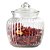 Kit 3 Porta Condimento De Vidro Cozinha Bala 650ml - Imagem 5