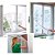 Kit 2 Tela Mosquiteira Janela Velcro Ajustável 180x150 - Imagem 4