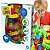 Brinquedo Super Blocos De Montar 84 Pçs Infantil Coordenação - Imagem 1