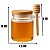 Pote De Mel De Vidro Com Tampa Hermética De Bambu 250 Ml - Imagem 3