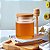 Pote De Mel Com Tampa Hermética De Bambu C/ Etiqueta 250 Ml - Imagem 6