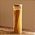 Pote Hermético Vidro Tampa De Bambu Natural 30x10cm 2 Litros - Imagem 1