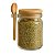 Pote Hermético Vidro 100ml C/tampa Bambu E Colher P/ Tempero - Imagem 5