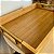 Bandeja De Bambu Retangular Grande 35x25 Cm C/alças Douradas - Imagem 7