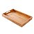 Bandeja De Bambu Retangular 33x22cm Com Alça Para Servir - Imagem 5