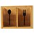 Porta Utensílios E Talheres 100% Bambu C/ Visor Transparente - Imagem 6
