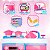 Brinquedo Mega Cozinha  Toy Chef Menina Cor Rosa E Azul - Imagem 6