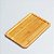 Bandeja Travessa De Bambu Petiscos 22x12cm Multiuso Elegante - Imagem 5