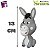 Burro Shrek Boneco Colecionável Dreamworks Fandom Box - Imagem 2