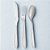 Kit 12 Faca + 12 Garfo + 12 Colher Para Churrasco Lamina Aco Inox - Imagem 3