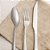 Kit 12 Faca + 12 Garfo + 12 Colher Para Churrasco Lamina Aco Inox - Imagem 6