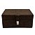 Caixa Decorativa Organizadora Em Couro 20x12x9 Cm Paramount - Imagem 9