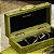 Caixa Decorativa Organizadora Em Veludo Esmeralda 26x12x7,5 Cm - Imagem 1