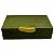 Caixa Decorativa Organizadora Veludo Esmeralda 36x18x7,5 Cm - Imagem 6