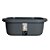 Bacia Quadrada 17,5 Litros Premium Chumbo - Imagem 5