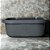 Bacia Quadrada 22,5 Litros Premium Chumbo - Imagem 4