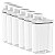 6 Dispenser Produtos De Limpeza 2,3 Litros Ou Flow Branco - Imagem 1
