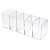 Organizador Multiuso C/ 5 Divisórias 30x9x11 Cm Paramount Transparente - Imagem 4