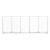 Organizador Multiuso C/ 5 Divisórias 30x9x11 Cm Paramount Transparente - Imagem 5