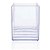 Organizador Multiuso C/ 5 Divisórias 30x9x11 Cm Paramount Transparente - Imagem 6