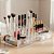 Kit 2 Organizador Maquiagem Batom Cosmeticos C/ Gavetas Divisórias - Imagem 3
