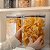 Kit 5 Potes Herméticos Block Ou Grandes 3,5 E 2,3 Litros - Imagem 4
