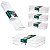 Kit 4 Organizador Modular 22 Cm+1 Organizador De Facas 39 Cm - Imagem 1