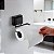 Suporte Papel Higiênico Porta Papel Com Adesivo Super Forte - Imagem 7