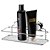 Kit 2 Prateleira Banheiro Suporte Shampoo Fixação Adesivo - Imagem 4